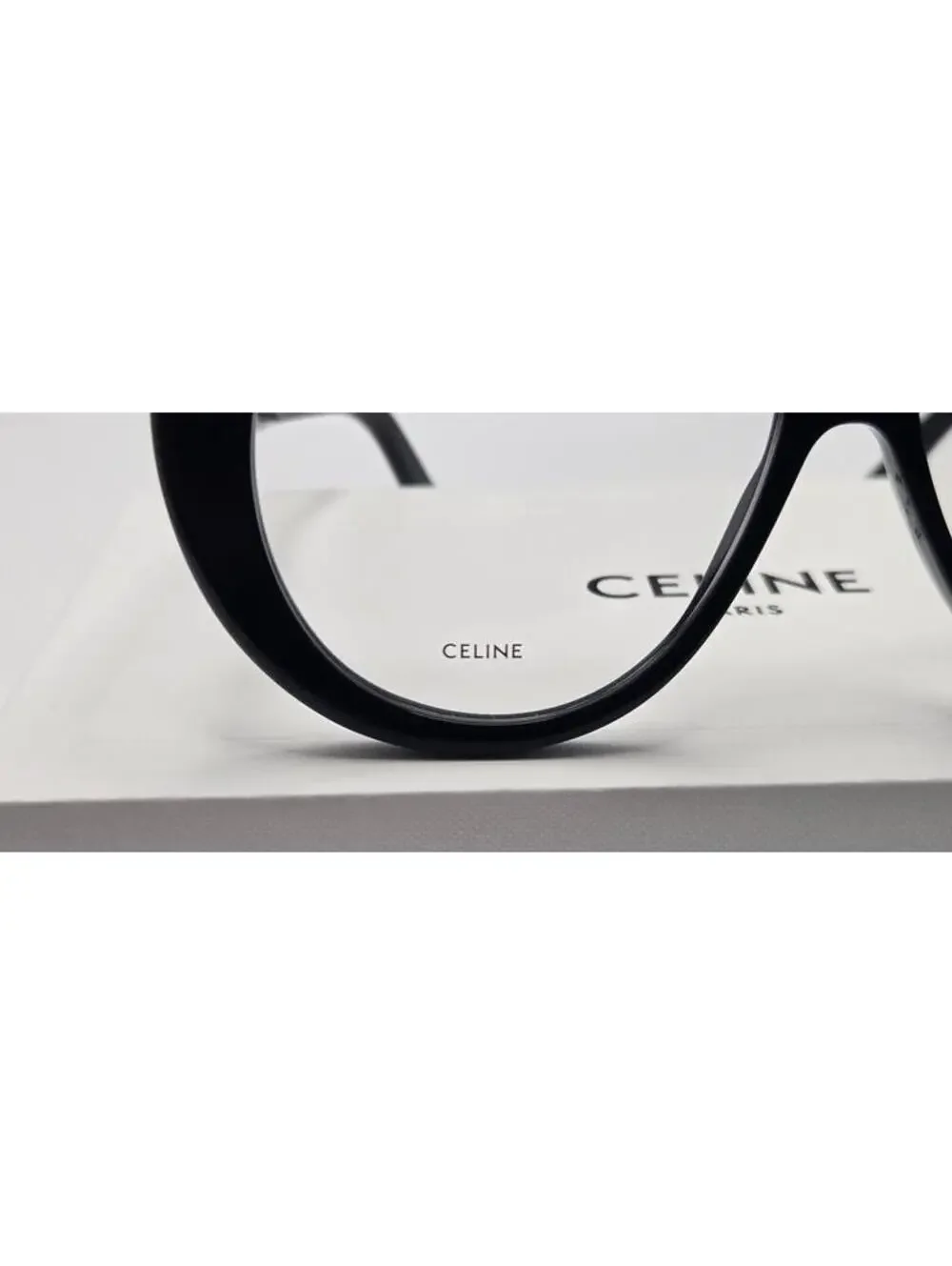 Authentic CELINE Paris CL50150I 3 Dots Eyeglasses, Black 57-13-140 Eyewear Italy